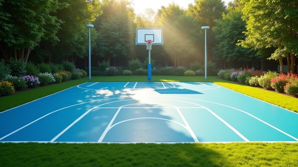 Transformez votre jardin en terrain de basket professionnel